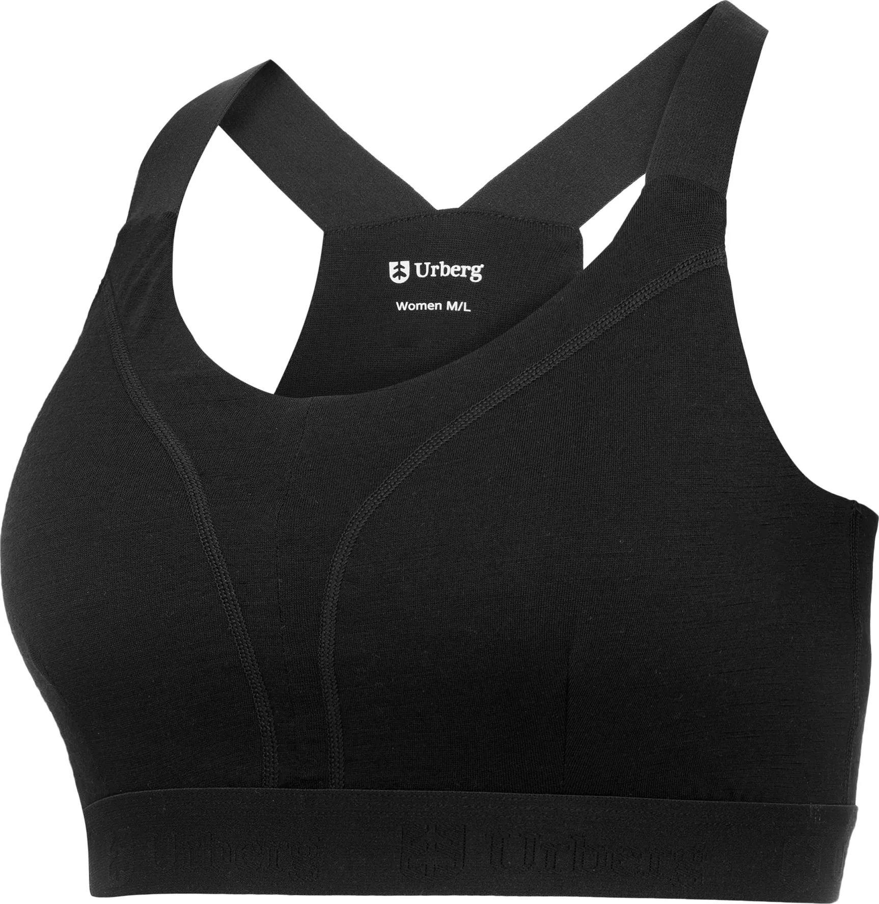 Urberg Merino Wool Soft Bra Wmn Black Beauty