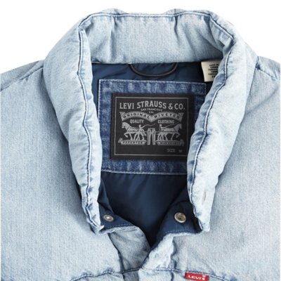 Doudoune sans manche homme Western Super Puffer 0000 Mario LEVIS