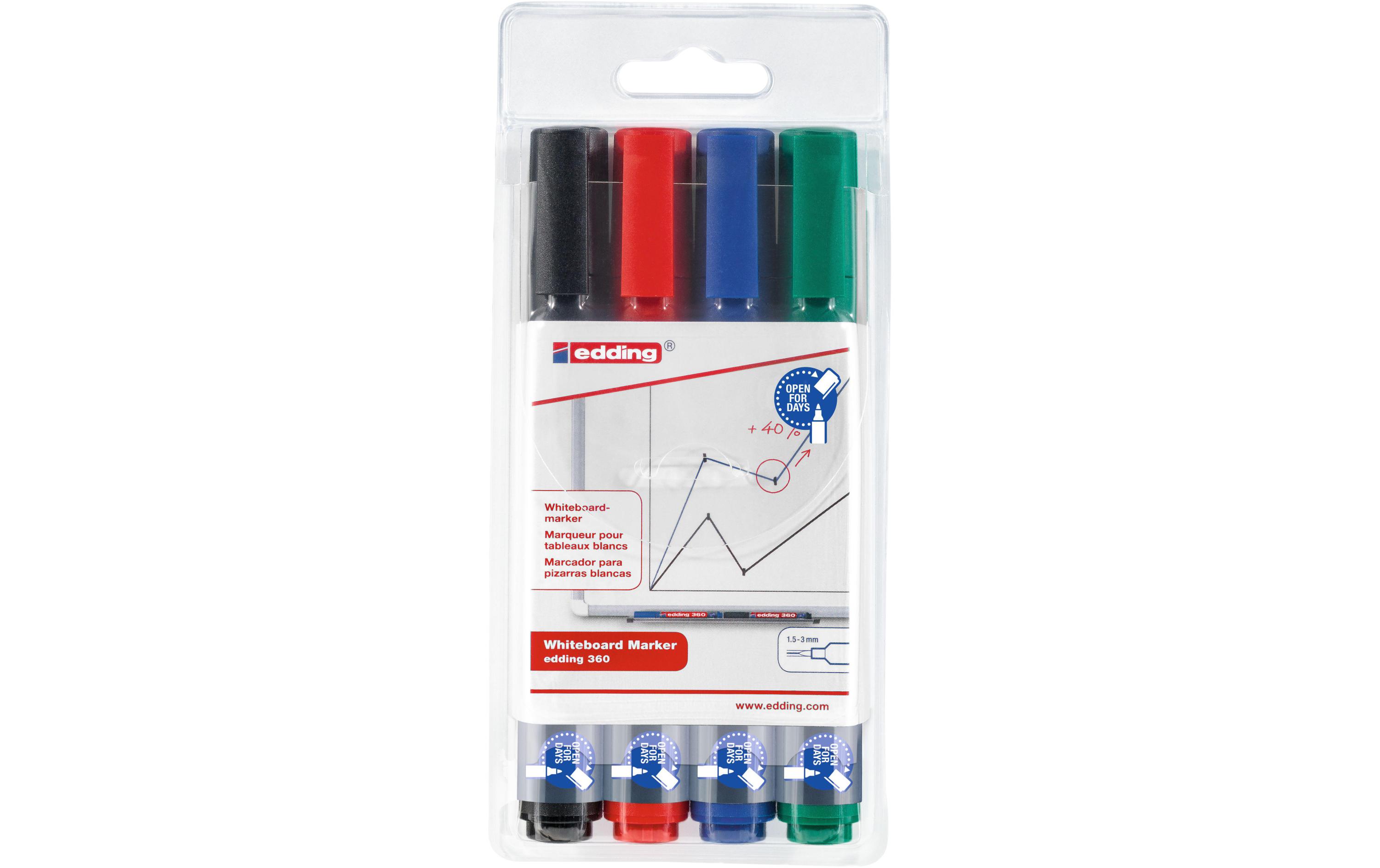 Whiteboard-Marker 360 4 Stück4er-Etui