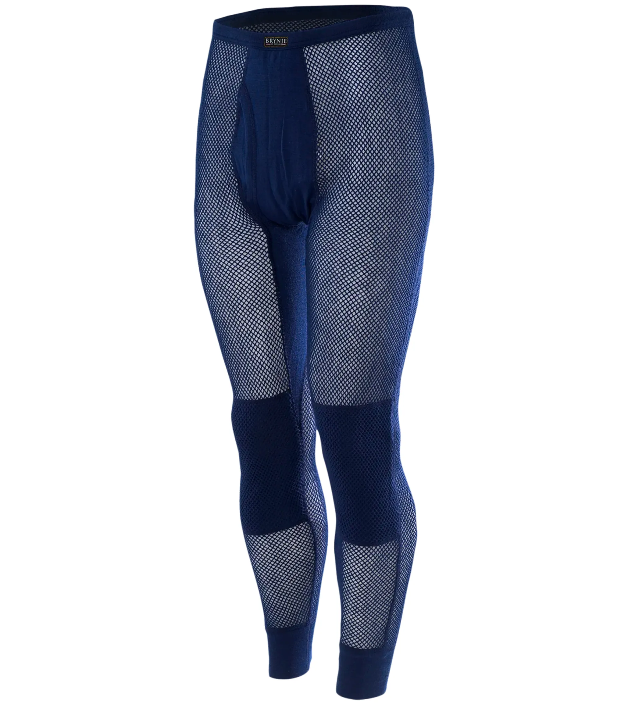 Brynje Unisex Super Thermo Longs with Inlay On Knee Navy