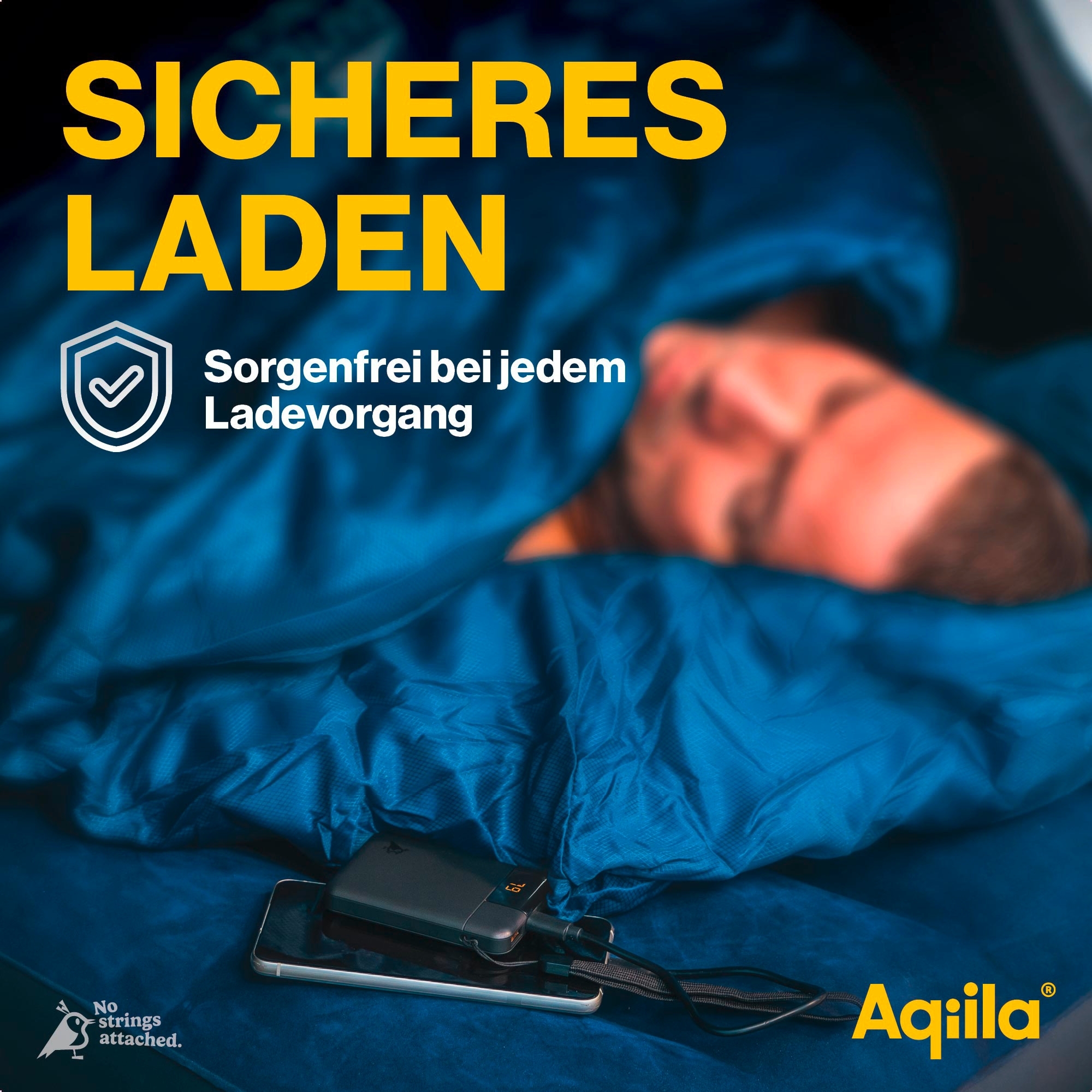Aqiila Powerbird Powerbank 12 W 5000 mAh schwarz