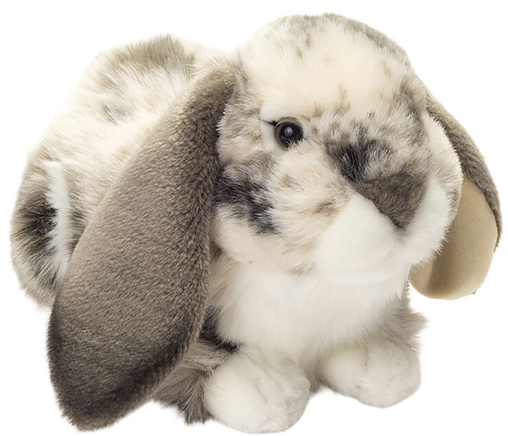 Teddy Hermann Teddy Hermann - Liggende kanin grå-hvid 30 cm