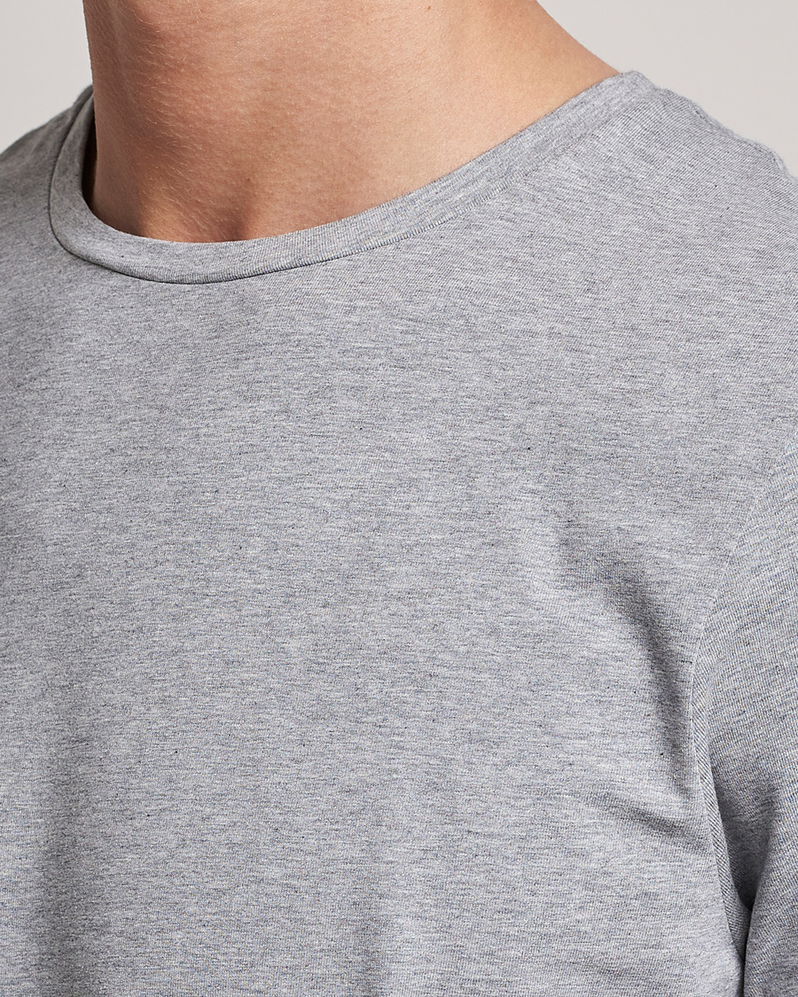 Bread & Boxers 2-Pack Crew Neck Tee Grey Melange