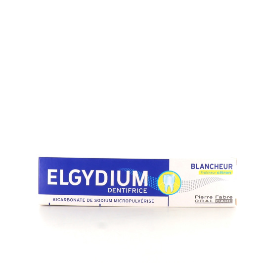 Dentifrice blancheur au citron Elgydium