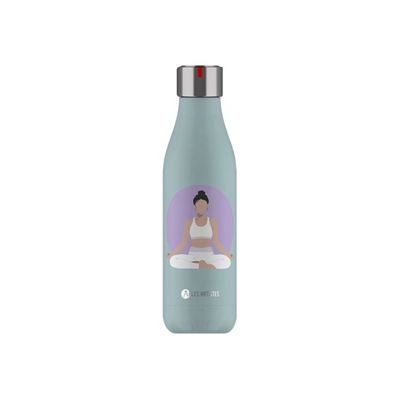 Les Artistes Paris - Gourde Bouteille isotherme 500 ml - Wellness - acier inoxydable