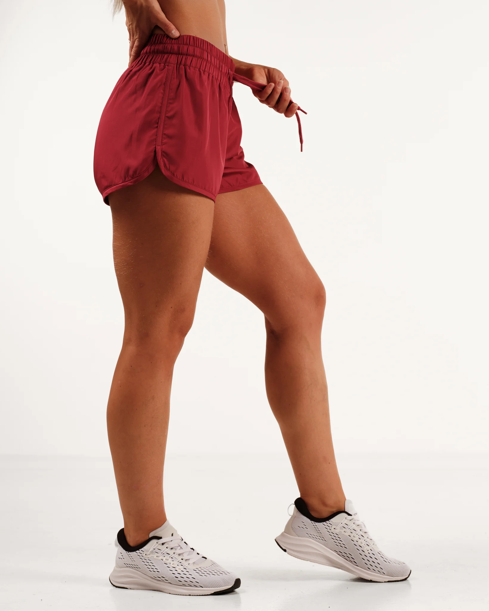 LEVITY Racer Run Shorts Red