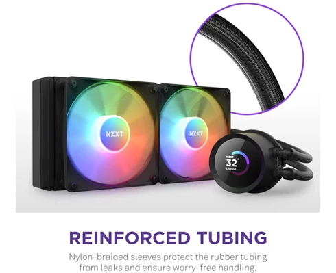 NZXT Kraken 240 Black RGB fans