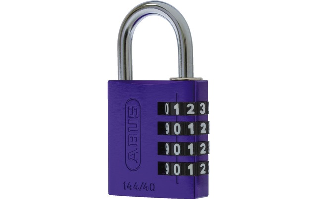 ABUS Vorhängeschloss »144/40 lila B/DFNLI«