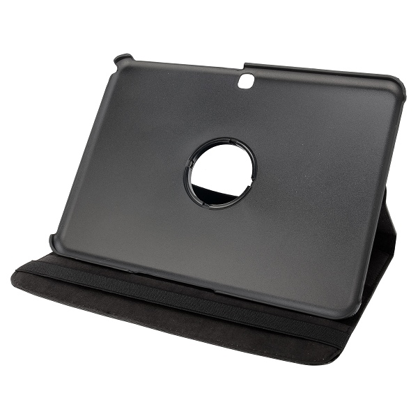 Samsung Galaxy Tab 4 10.1 Flipcase Hülle Ledertasche - Schwarz