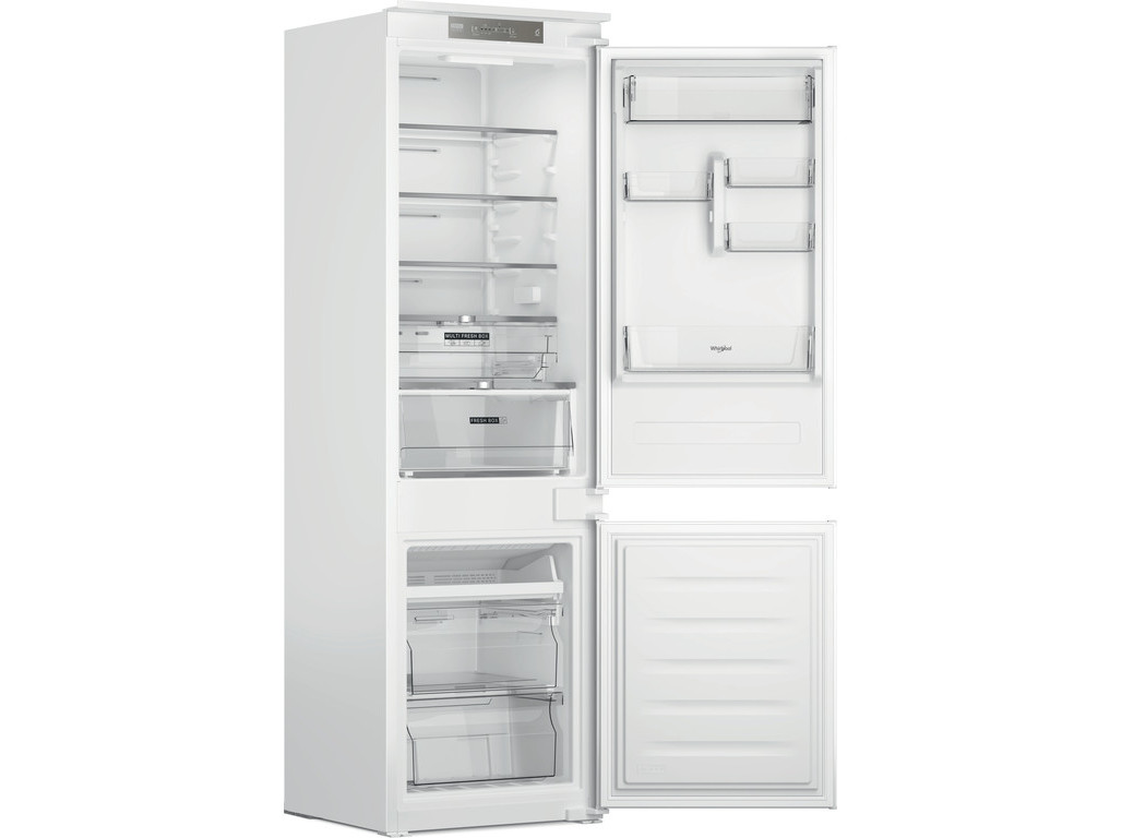 COMBINADO DE ENCASTRE WHIRLPOOL WHC18 T322 BRANCO E 250L NO FROST