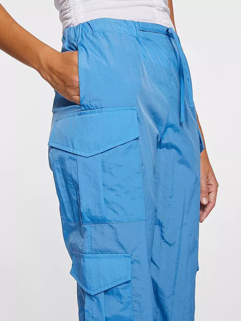 RICH & ROYAL Cargohose blau