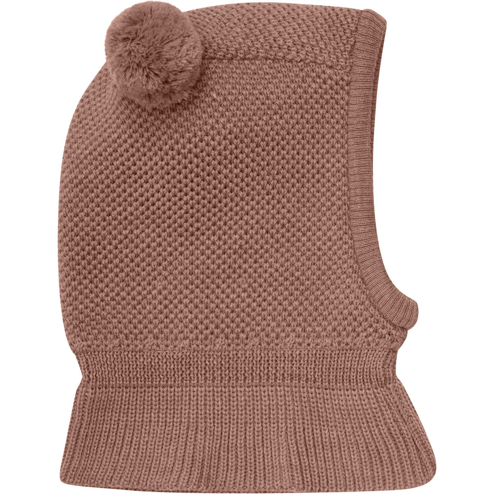 Køb Huttelihut Burlwood Elefanthue Windstop Pompoms