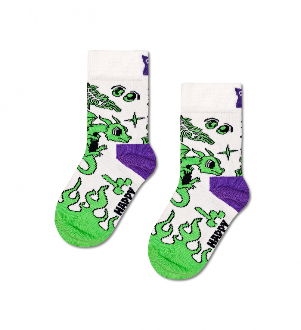 Happy Socks Kids Hyper Dragon Sock Socken in Mehrfarbig
