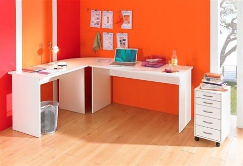 FMD Rollcontainer »Freddy« Büroaufbwahrung mit 5 Schubkästen auf Rollen, 63 cm hoch
