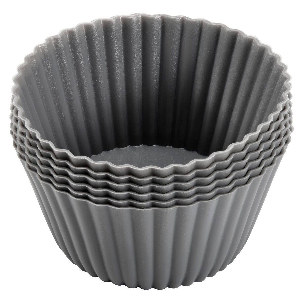 Cookie XL muffinsform 9 cm 6-pack, silikon