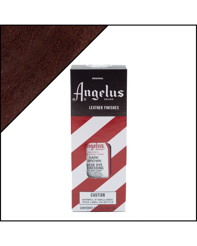 Suede Dye Angelus Dark Brown