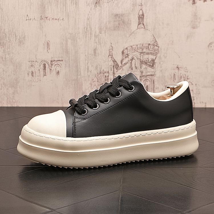 Mr Ozera - Platform Paneel Sneakers