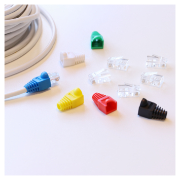 Q-Link UTP 6 connector 8P RJ45/6 kapjes