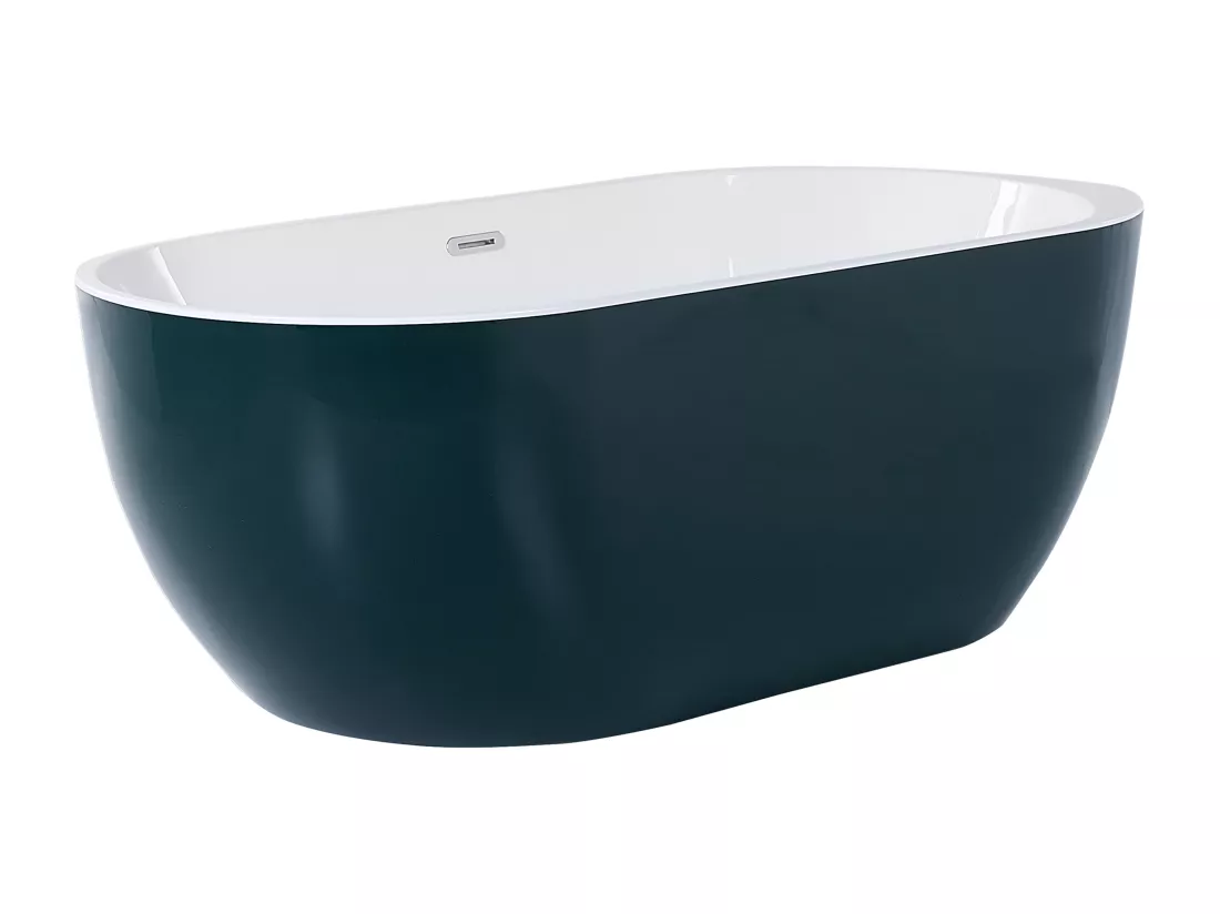 Baignoire îlot verte 170 x 80 cm NEVIS