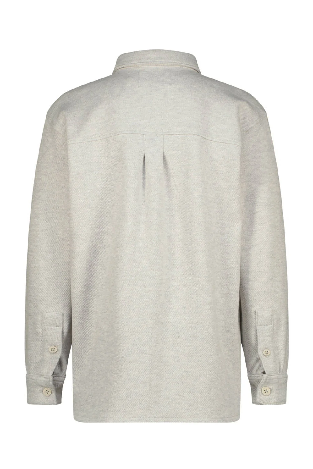 Raizzed overshirt lichtgrijs