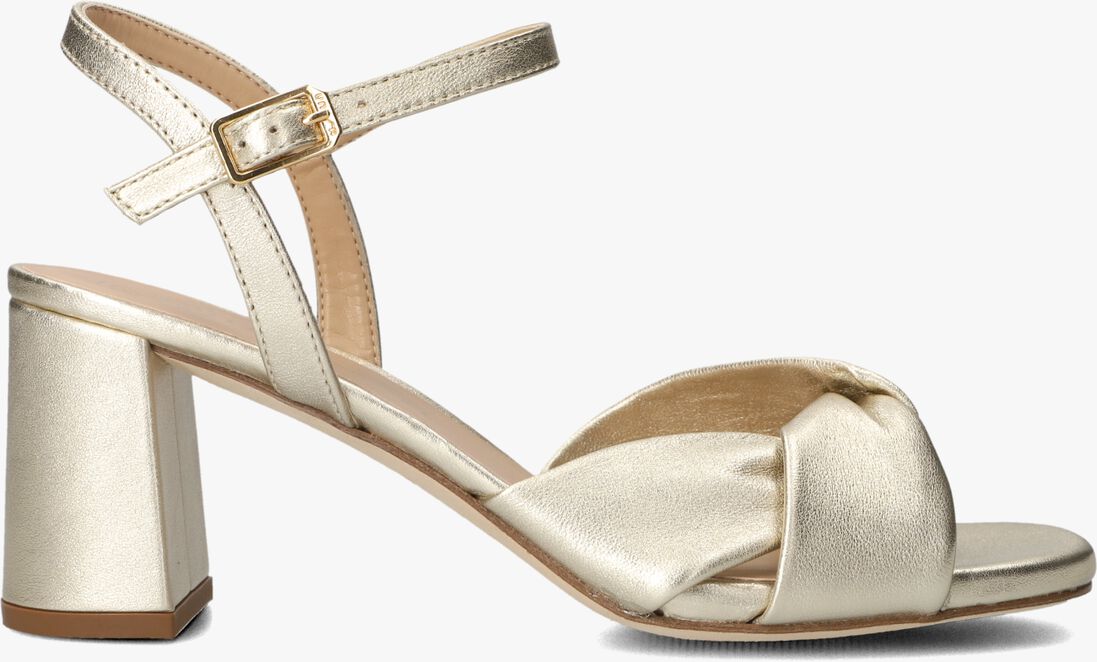 gouden unisa sandalen met hak medway