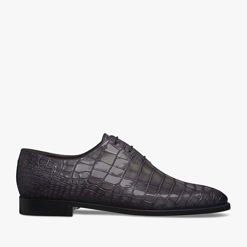 Richelieu Alessandro Demesure En Cuir D'Alligator