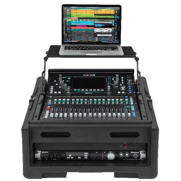 SKB 1SKB-R102W audio en DJ rack 2U + 10U met wielen