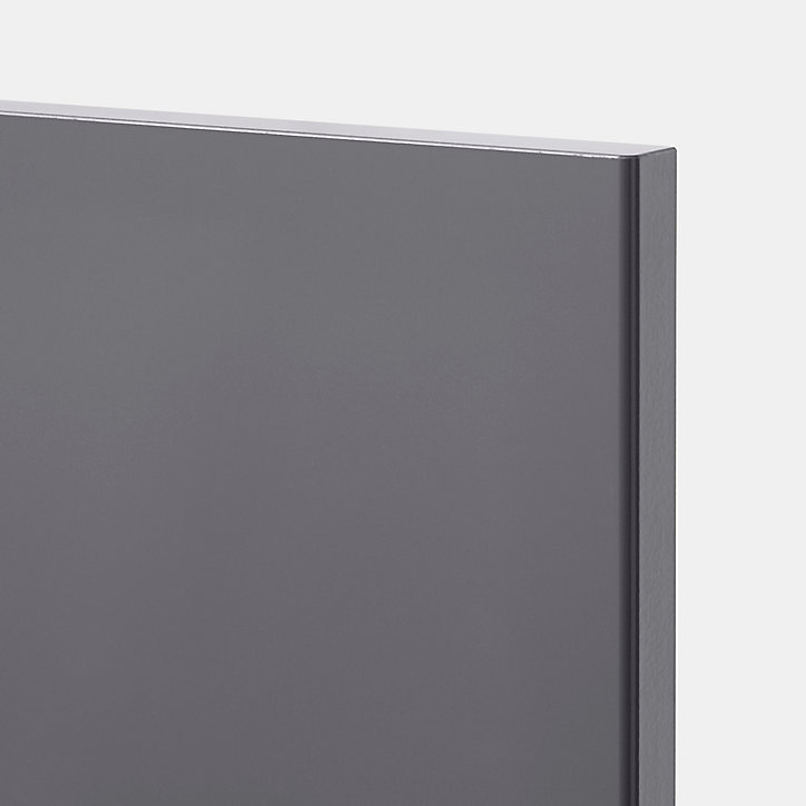 Porte de colonne de cuisine Stevia gris anthracite L. 50 cm x H. 150 cm GoodHome