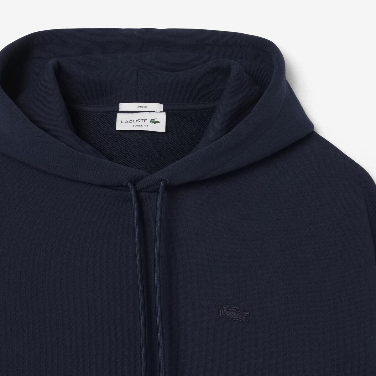 Moletom com capuz LACOSTE com logo tonal
