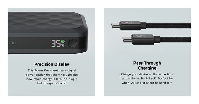 Xtorm 35W Fuel Series 20000mAh powerbank (sort)