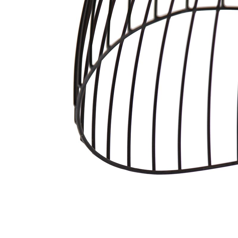 Design plafondlamp zwart 29 cm - Pua