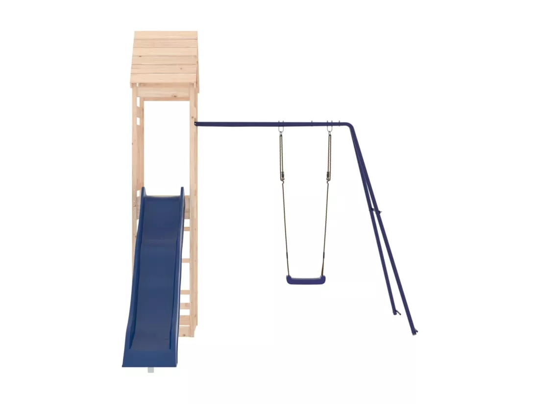 Aire de jeux d'extérieur bois de pin massif