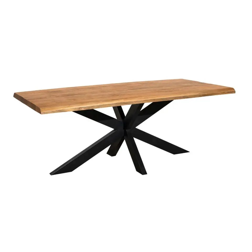 Starfurn - Boomstamtafel Denver - Bruin - 100x300x76 cm