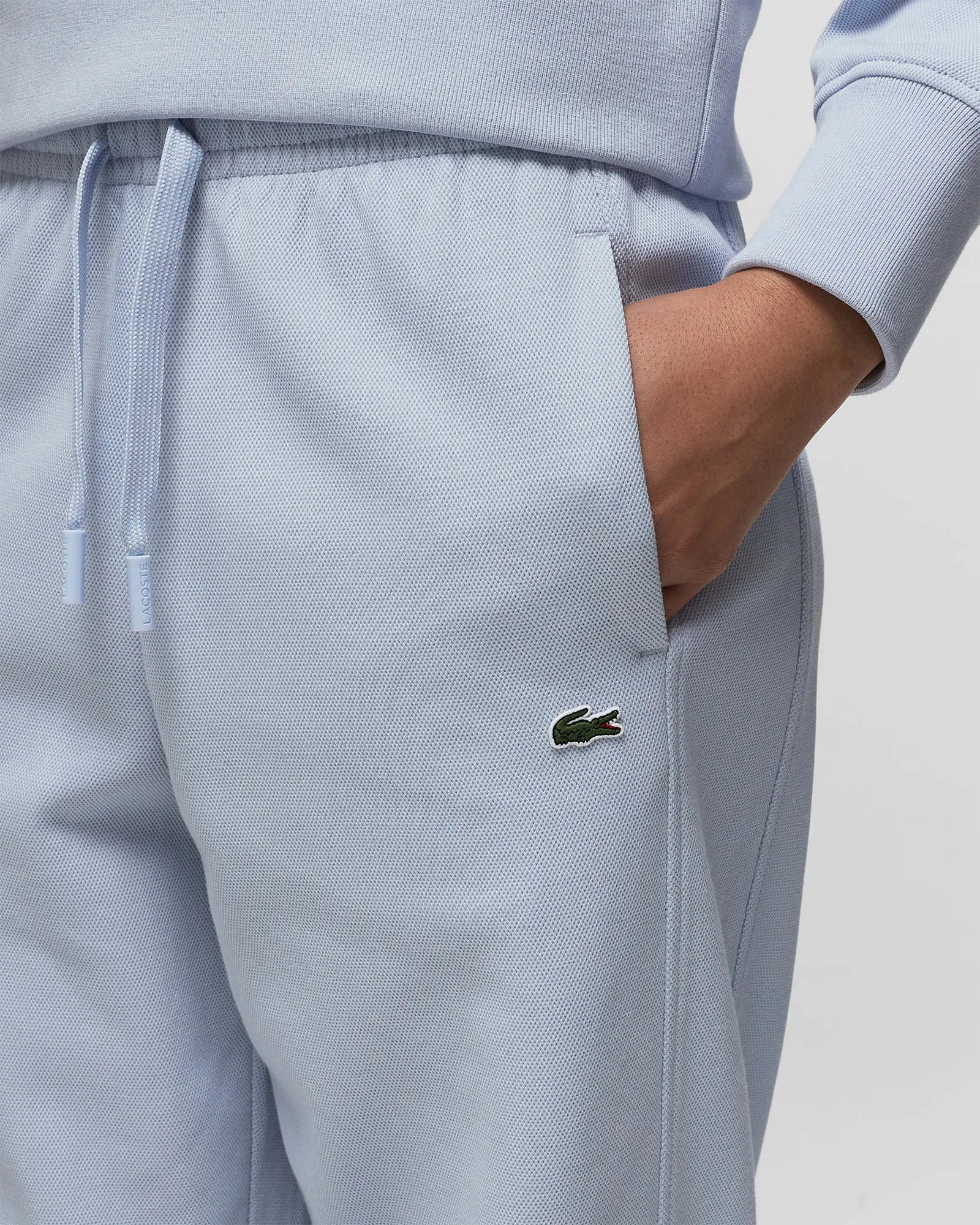 Calça de moletom Lacoste Piqué