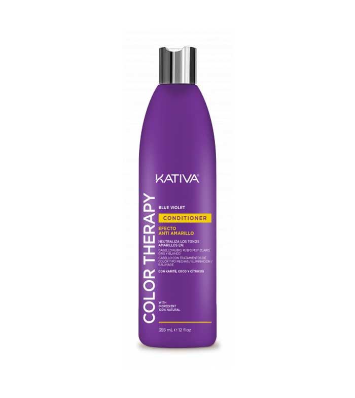 Kativa - *Color Therapy* - Condicionador Blue Violet - Efeito antiamarelamento