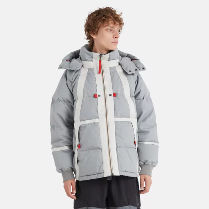 Doudoune Timberland x Raeburn en gris