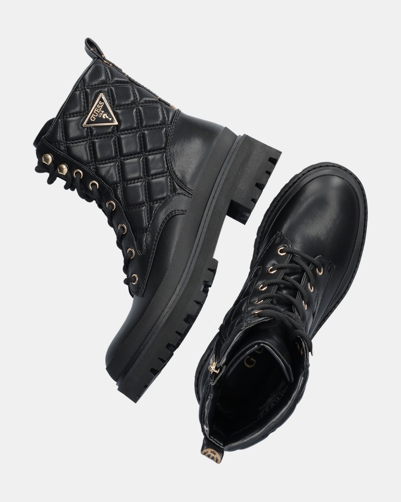 Guess Badae Veterboots  - zwart