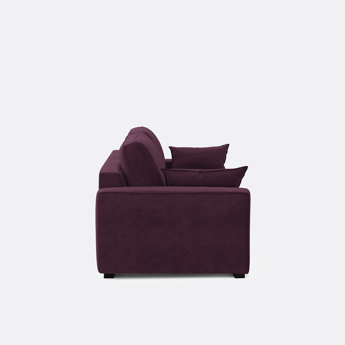 LA REDOUTE INTERIEURS<br>Sofá-cama de veludo, Bultex Cécilia