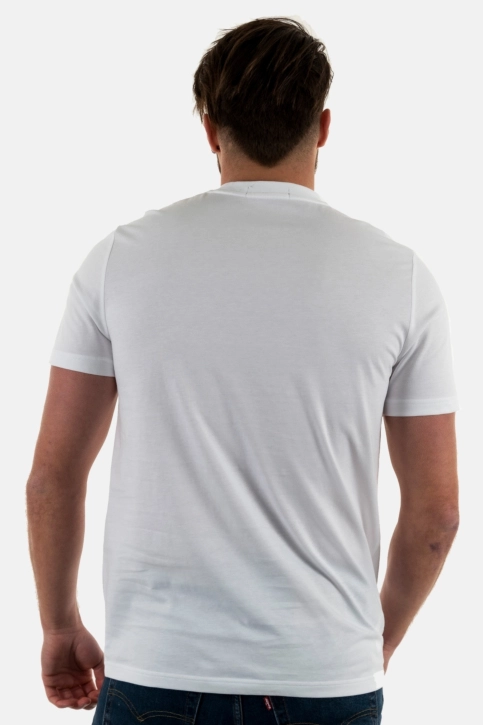 Tee shirt fred perry embroidered 100 white