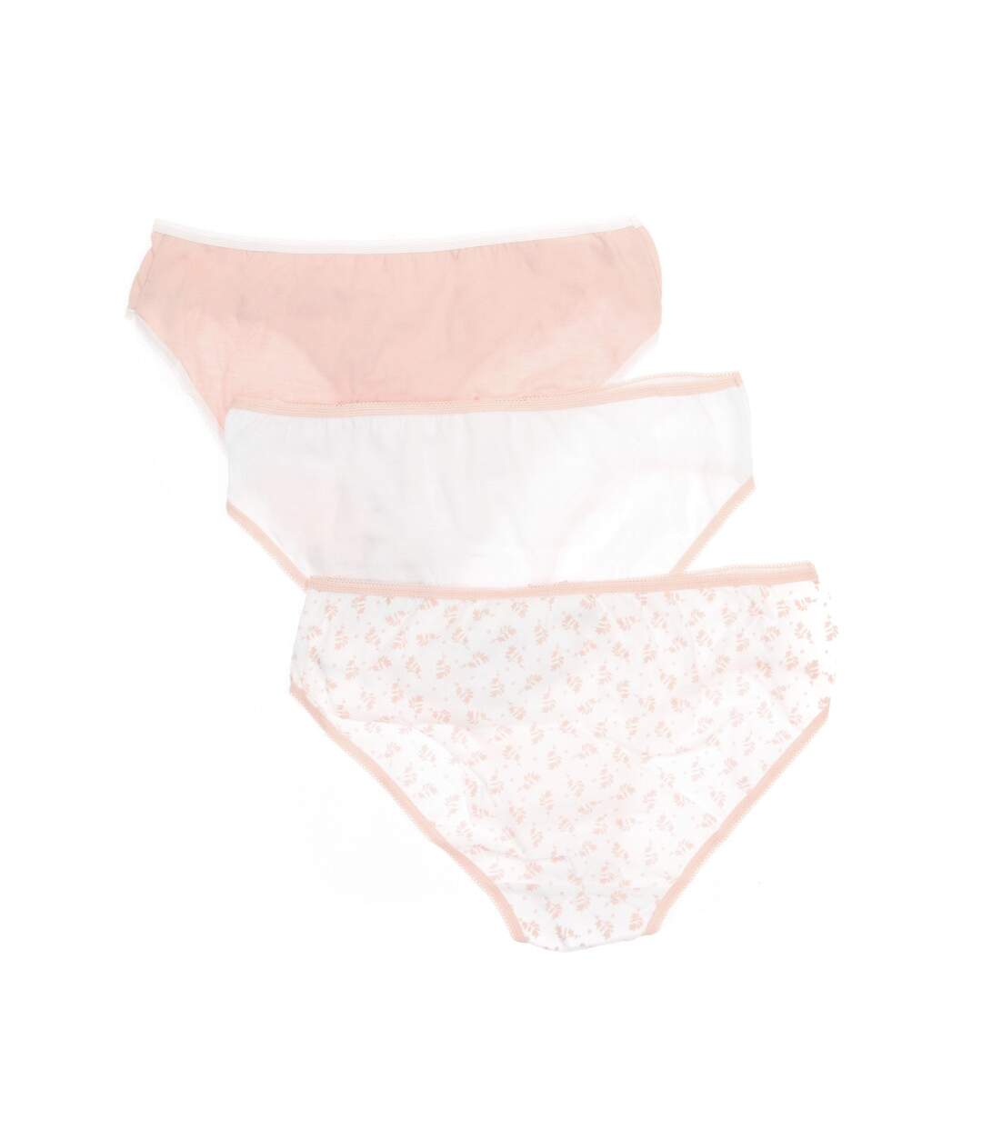 Lot x3 Culottes Rose/Blanche Femme Lulu Castagnette