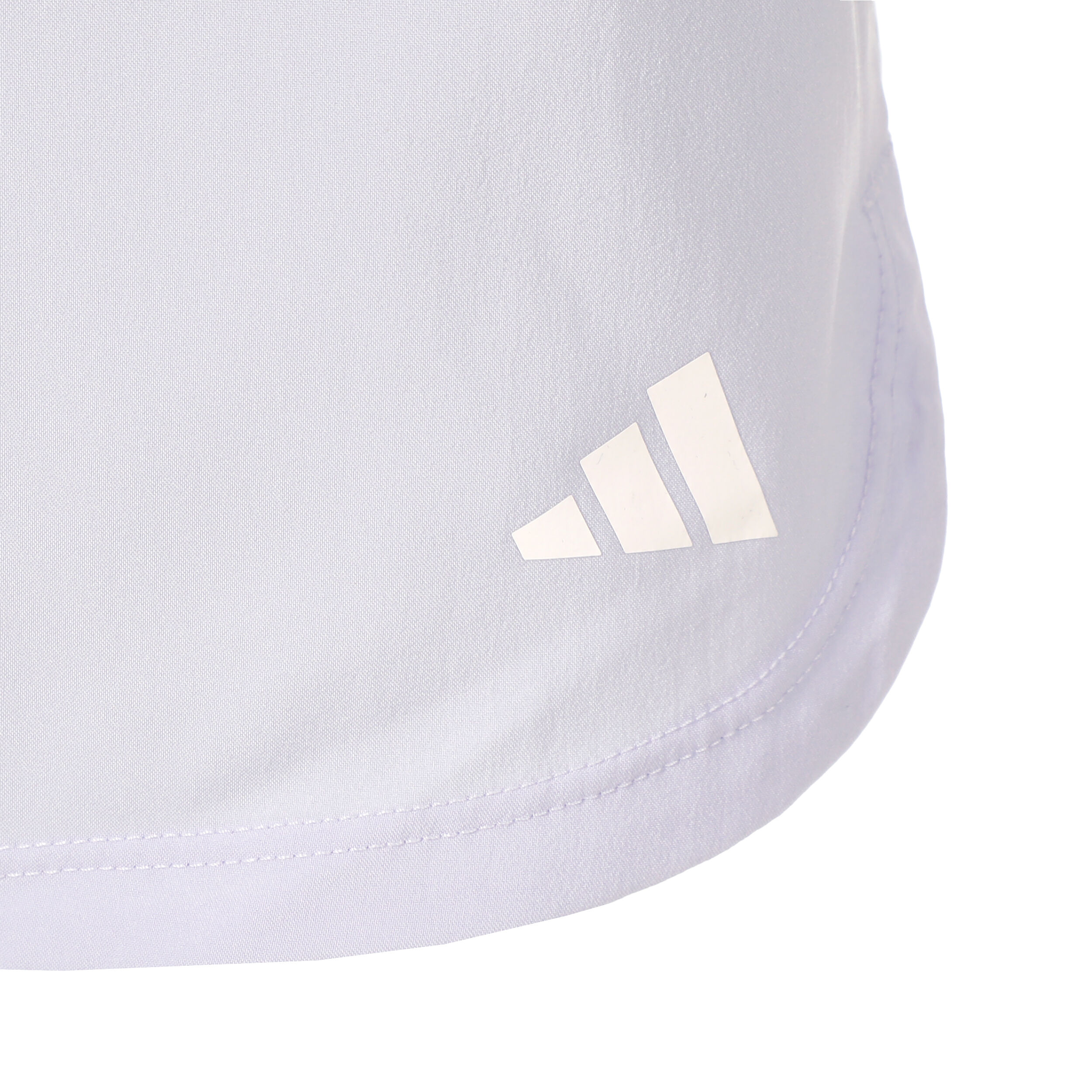 adidas Pacer Training 3 Stripes Woven High-Rise Shorts Femmes - Lilas