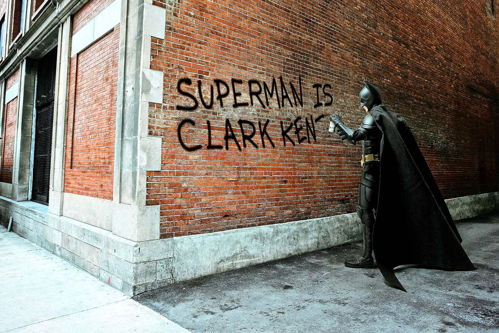 Clark Kent Graffiti by Daniel Picard - Limited Edition. Edition of: 150. Signed.