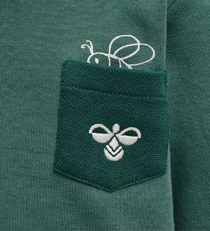 Hummel Sweatshirt - hmlHugo -  Grøn