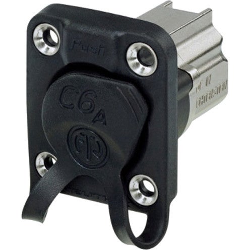 Neutrik NE8FDX-Y6-W CAT6a etherCON chassisdeel