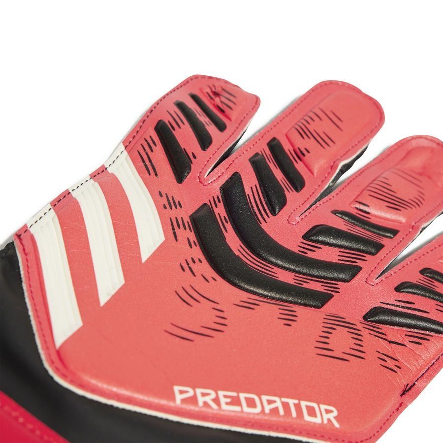 adidas Gants de Gardien Predator Training Pure Victory - Lucid Red/Noir/Blanc