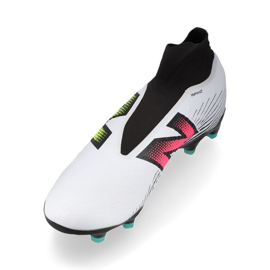 New Balance Tekela V4 Magia FG - Blanc/Violet/Jaune Fluo