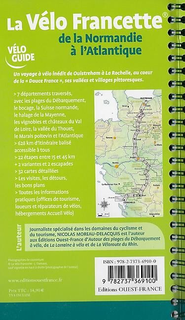 OUEST FRANCE - LA VELO FRANCETTE A VELO