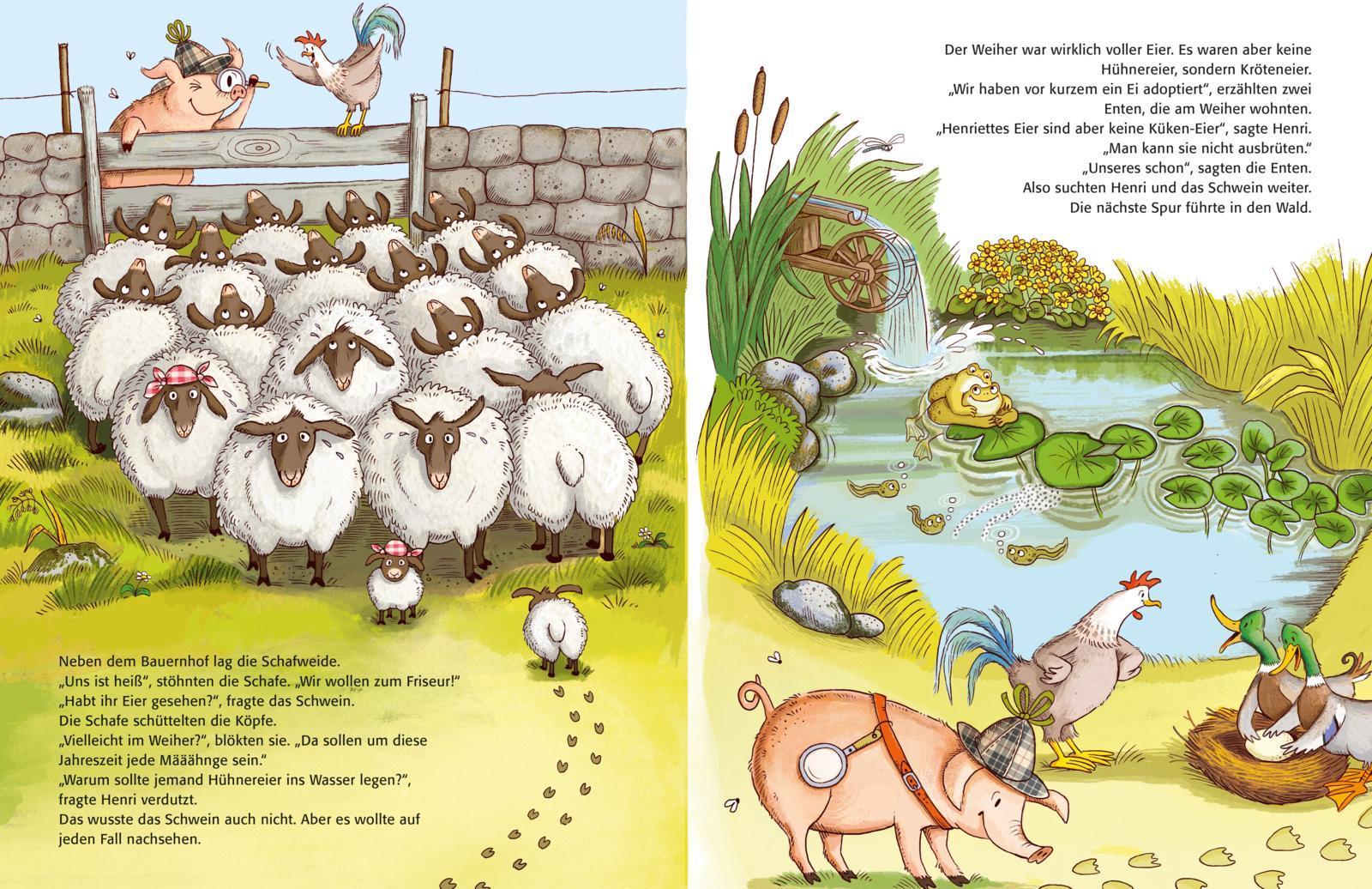 Die Eier sind weg! / Henri und Henriette Bd.4