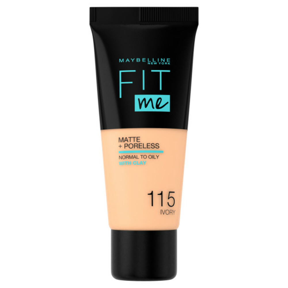 Maybelline Fit Me Matte + Poreless Foundation 115 Ivory