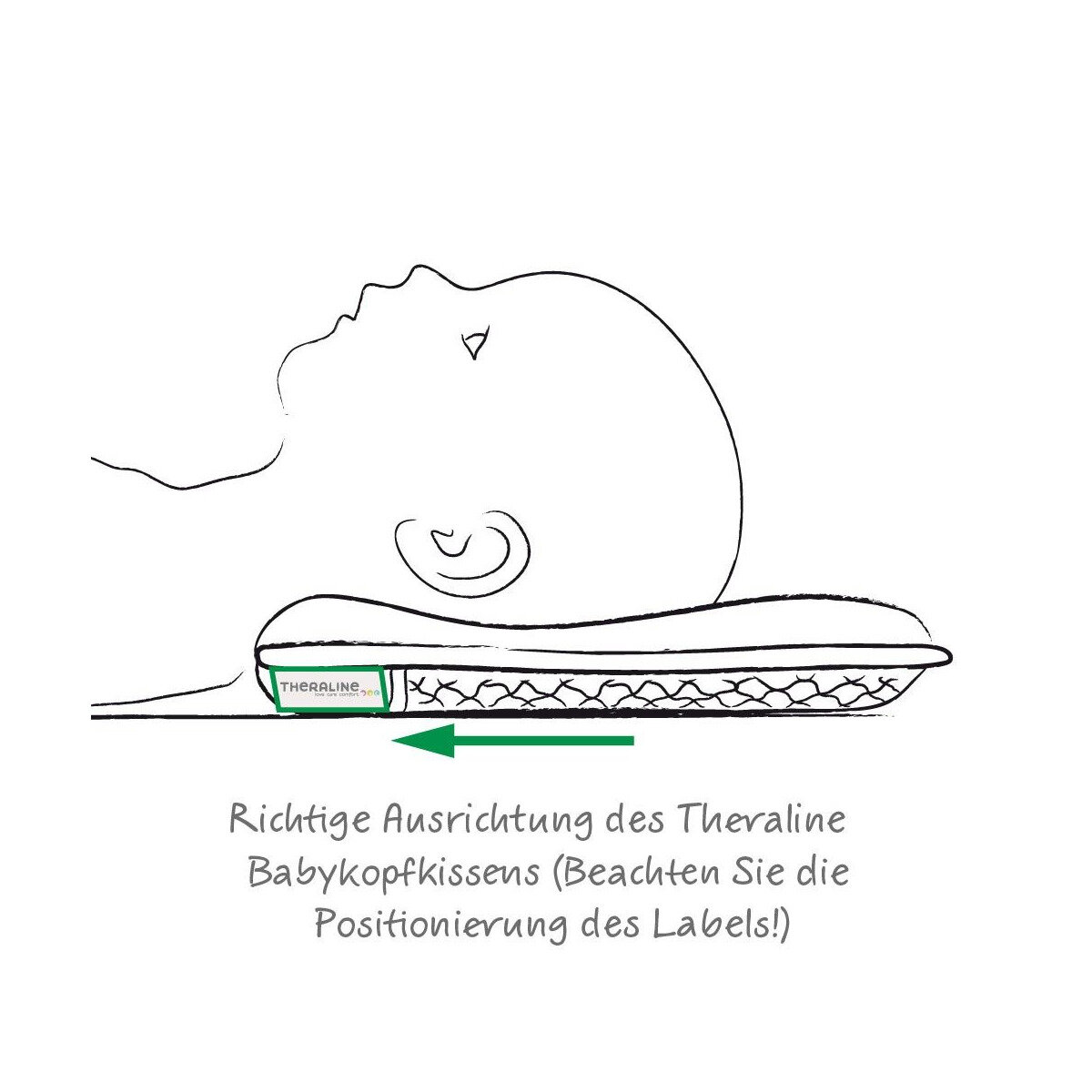 Theraline Theraline Babykopfkissen - Größe 1 bis ca. 7 kg